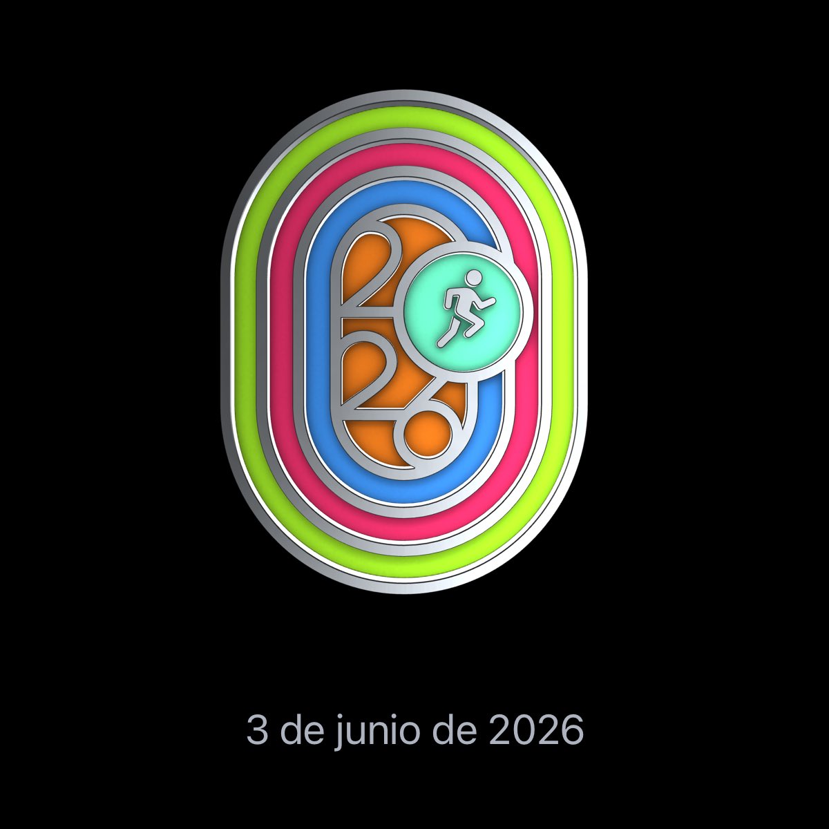 papistran's tweet photo. Gané este premio por correr 5 km (3.1 mi) o más durante el Día Mundial de la Carrera de 2026. https://t.co/ZF2D3ws5cr