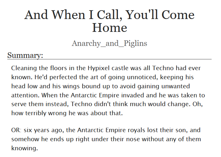 a_piglins's tweet photo. The first of three fics I wrote for @TheBladesLegacy this year. The other two will be oneshots, but this one is a longfic!

// https://t.co/YFF79951jb https://t.co/FAzcviAcLn