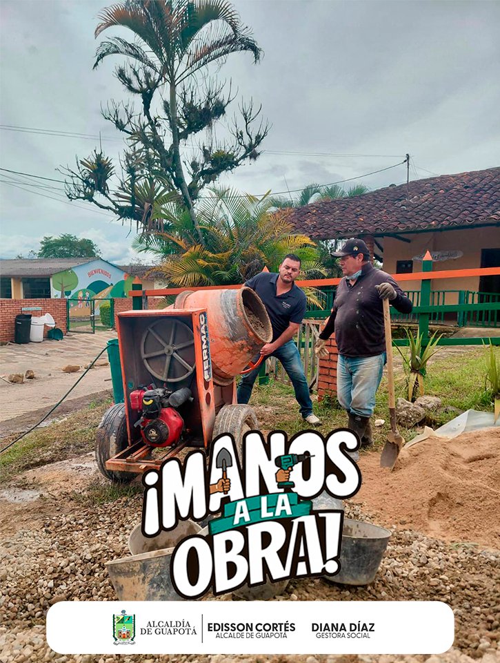 Guapota_S's tweet photo. En Guapotá el progreso no nace de las palabras, nace del trabajo unido de su gente. Hoy, con las manos llenas de esfuerzo y el corazón agradecido con Dios, seguimos construyendo un municipio que avanza, se embellece y progresa cada día. 
#guapotáprogresa https://t.co/FYN3tMVx4S