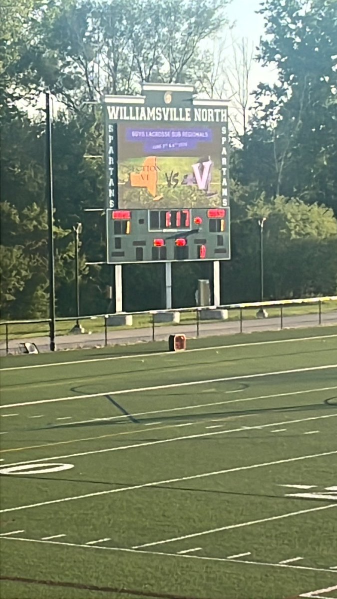 VictorLacrosse's tweet photo. All tied up 1-1 after the first..let’s settle in boys 💙💛🥍 you got this! @VictorBLDevils https://t.co/KYTO4rlA1L