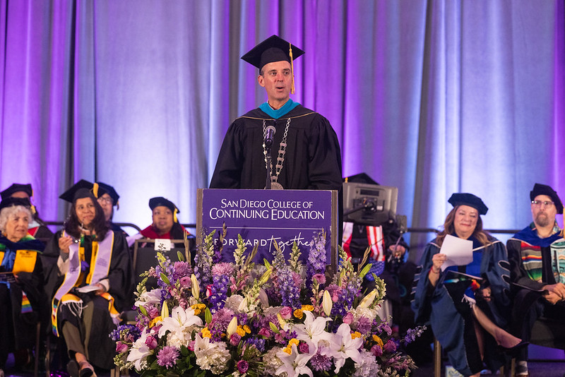 SDCCEEDU's tweet photo. Enjoy some special moments captured during yesterday’s Commencement Ceremony! 🎓💜

View the full photo gallery on our Flickr: https://t.co/e4FjdCZ0ru

#SDCCE #SDCCECommencement #ClassOf2026 https://t.co/Ivhsqw9M64