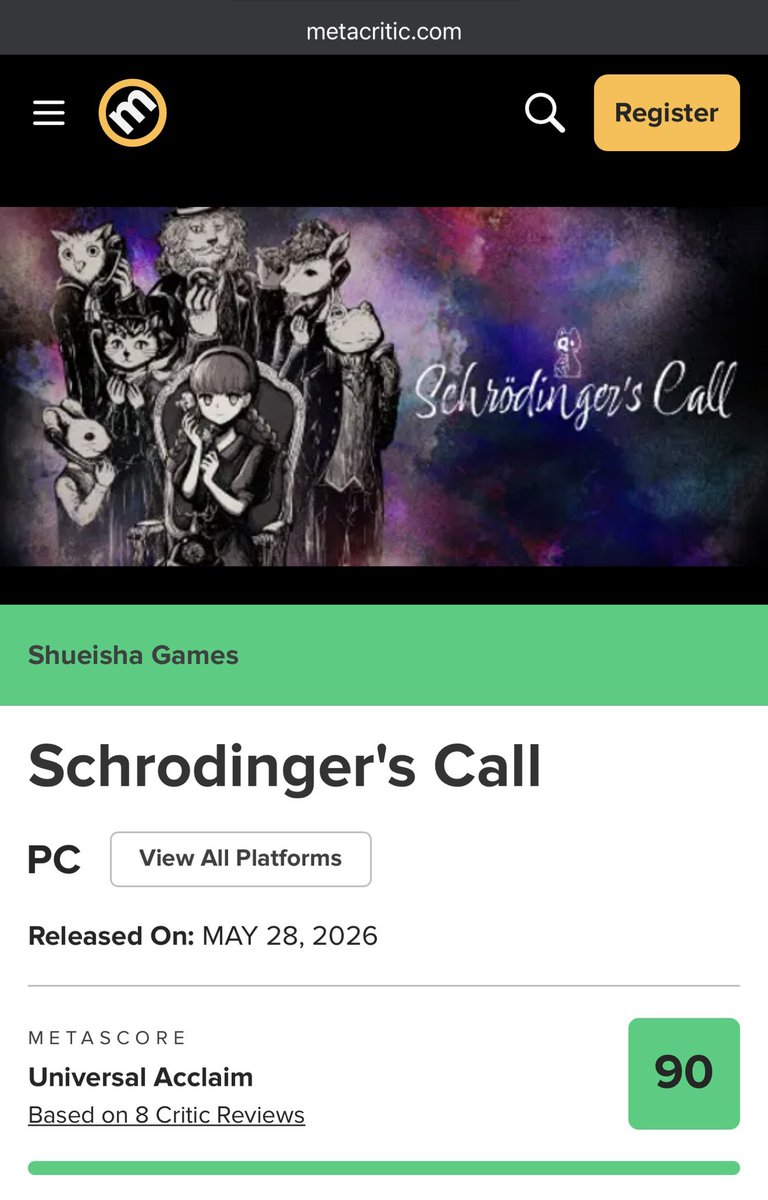 yosp's tweet photo. I’m chipping away this fantastic emotional visual novel by @ACRChirimenjako @ShueishaGamesJP, highly recommended 😭 https://t.co/CNZmTwV4DE