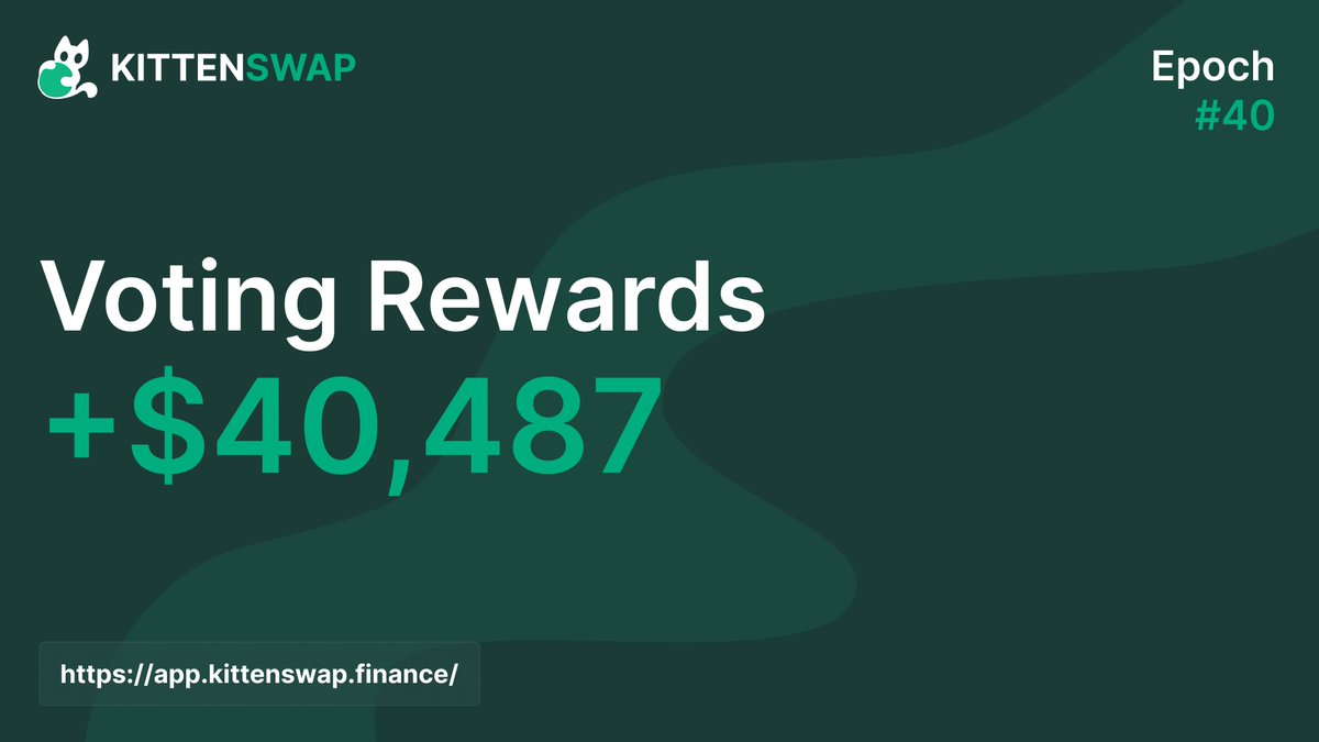 KittenswapHype's tweet photo. Another unreal week for veKITTEN voters🤯

Do not fade HyperEVM. https://t.co/74xDVuqF4p