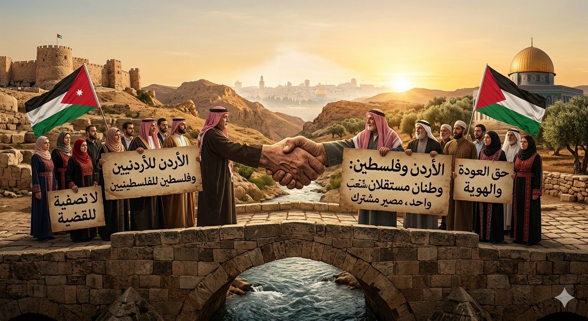 Salah5wq_jo's tweet photo. 📌تصريحات الخبثاء وان هرموا  عن #الكونفدرالية وتعديل الحدود ليست عفوية،بل تسويق مشبوه لمفهوم #الوطن_البديل وتمرير لاجندات على حساب الأردن وفلسطين
📌موقفنا ثابت لا تصفية للقضية،ولا حلول على حساب هويتنا وأمننا #الأردن_للأردنيين وفلسطين للفلسطينيين،والعبث بمستقبل الوطن خط أحمر https://t.co/DMv8FedhNq