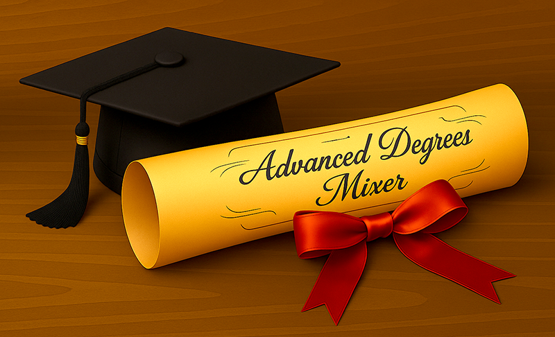 richgosse's tweet photo. ADVANCED DEGREES MIXER for Doctorates &amp; Masters Degrees, Thursday, July 2, 2026, 7-9p, Domain Hotel, 1085 E El Camino, Sunnyvale CA. https://t.co/2GFYSYkZQG. https://t.co/Xz6pWhmdFc