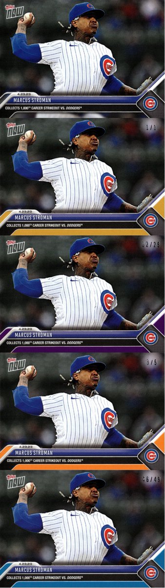 ryhawkcards's tweet photo. @TwinsJake Been 1 short 3 other times, missing 2 reds and an orange. Other times I've gotten the 1/1 I was missing multiples. https://t.co/SlzhVq9o1A