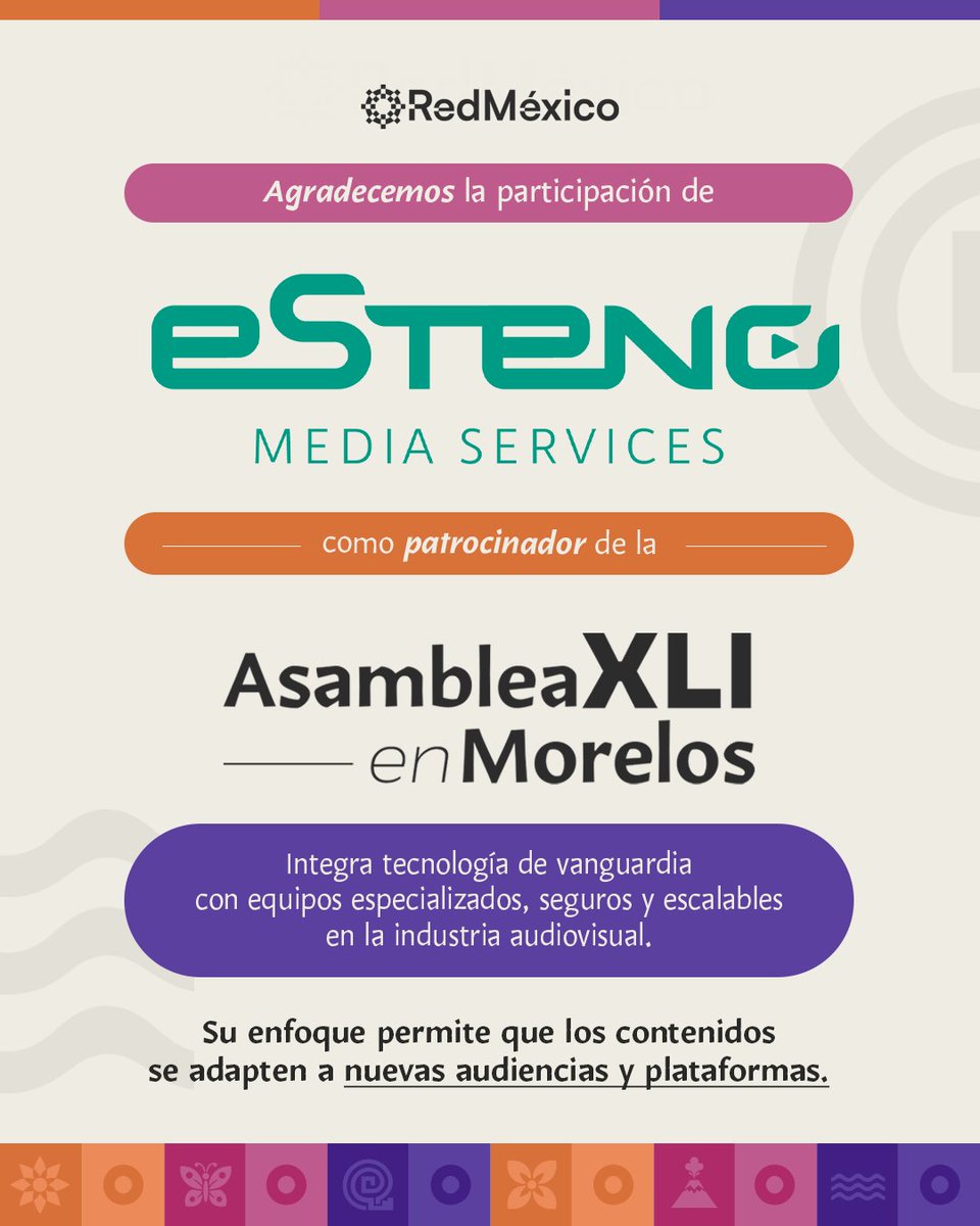 laREDMX's tweet photo. ¡Transforma y amplía la forma en que se entienden tus contenidos! 

#eStenoMediaServices es accesibilidad de la más alta calidad: subtítulos, doblaje, audiodescripción y más. https://t.co/xV518eP1uj
