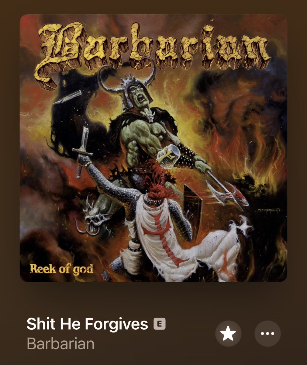BOLT__CATCHER's tweet photo. Forgot how much this album rocks. Need to listen to more Barbarian. https://t.co/S9Wq9HwJpk