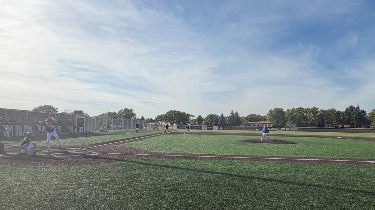 SCNAthletics's tweet photo. ⚾️Final⭐️
IHSA Sectional Semifinal
@SCN_Baseball-6
Huntley-5

North Stars WIN and advance to Saturday’s @IHSA_IL McHenry Sectional Final vs. Palatine! First pitch - 11am! Let’s Go!

#RollStars🤩 https://t.co/7HF30RQ9Dd