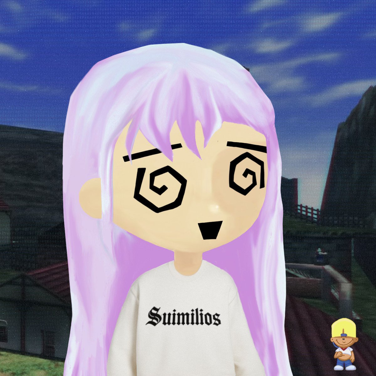 Sleepdotsui's tweet photo. 🎁@SUIMILIOS GIVEAWAY🎁

Just hit 100+ views on my stream!

im giving away this suimilia with the kakariko village background. saw her on the floor and thought it was fitting since im streaming oot.

Giveaway Entry Rules:
1️⃣ Go to my stream 👀 
2️⃣ Like and RT 💚♻️
3️⃣ Tag 2-3 friends in the comments 🏷️ 

Hey @vanxan 👋
wen streaming on @dripdotmarket ?