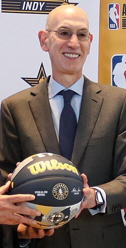 GambleGuyChris's tweet photo. You can’t convince me Adam Silver isn’t a vampire at this point. https://t.co/BZn2mKvhgt