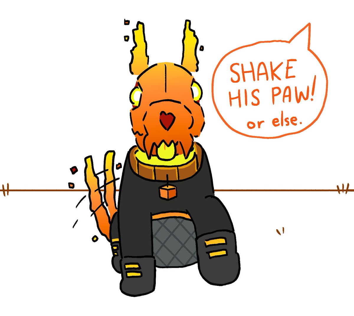blorgisawesome's tweet photo. the bark voyager has been very well trained https://t.co/zdY3qtfiXv