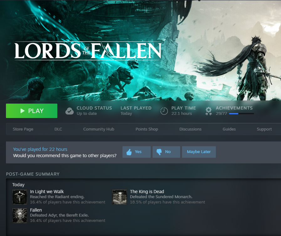 _melboii's tweet photo. not bad for a first playthrough, actually so fun to play coop, maybe we run it back for the other 2 endings https://t.co/p0J5k5fik6