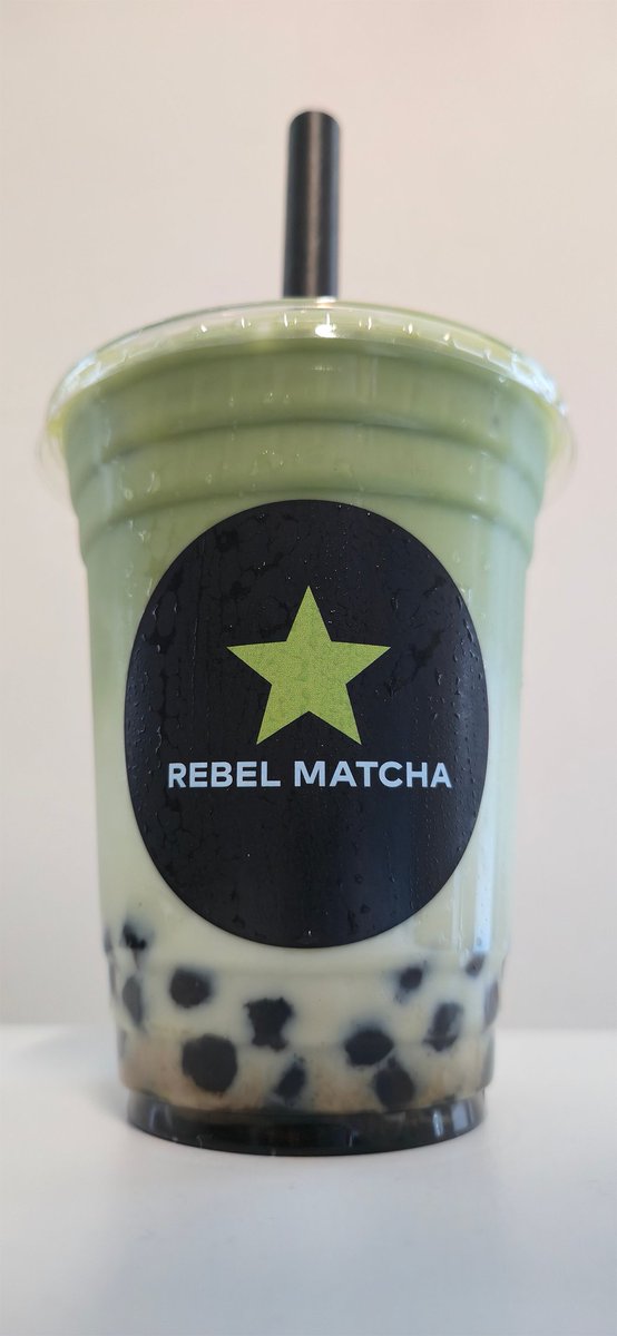 SpaceSamuraiX's tweet photo. A matcha made in heaven. Tapioca + matcha, don't question it, just sip it. #rebelmatcha #matcha #glasgow #glasgowfoodie #glasgowfood #matchaaddict #tapioca https://t.co/1JhSxaZXg3