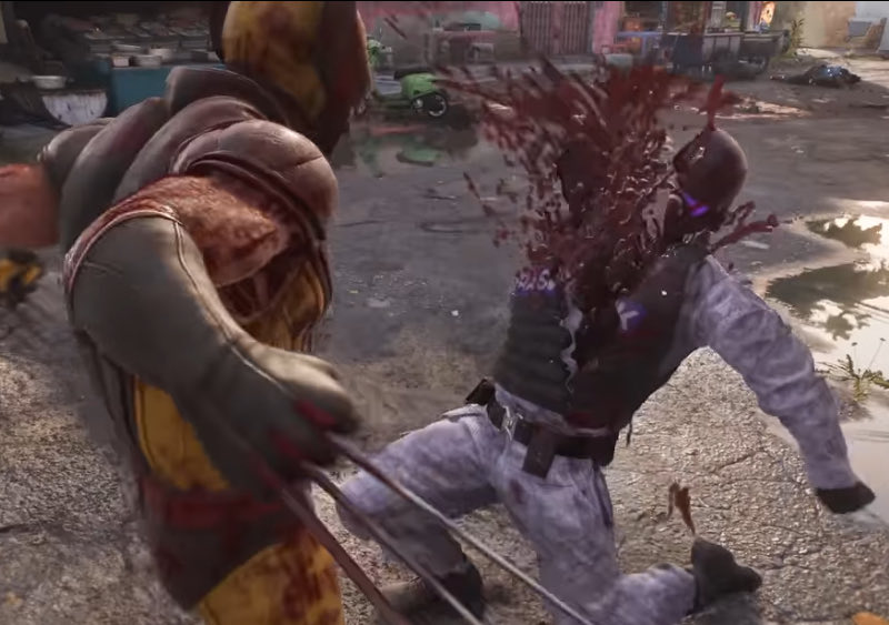 CRIPTIC45's tweet photo. @Hungerstr1ke @Jingoku @SlimJimm649 @Delta1169 “Lack of real violence”

Yes I do agree that the major amount of blood is a semi cover but we’ve still seen they’re not afraid to go all in. We’ve seen brutal deaths from the trailers, just wait until we see more or you play yourself bro https://t.co/wO9iDyFVzv