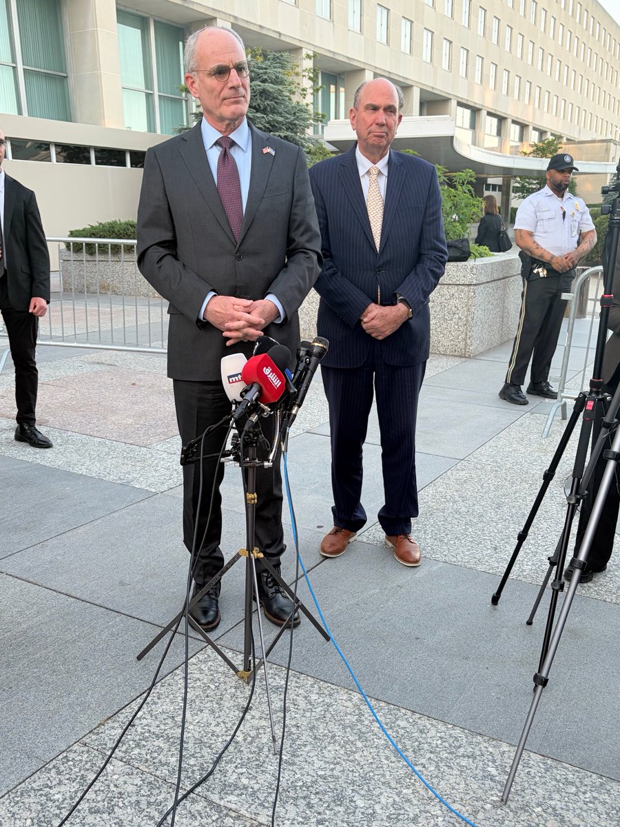 abckingston's tweet photo. Asked Israel’s ambassador to the U.S. Yechiel Leiter about President Trump calling Prime Minister Netanyahu “******* crazy” in a phone call this week. His response: “Lovers have spats.” https://t.co/lcYMHo1afS