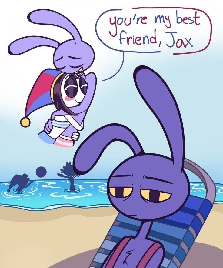 Silliestsily's tweet photo. #tadcㅤㅤ #theamazingdigitalcircus #Jax #Pomni #notmyart https://t.co/qpxWtI8NL0