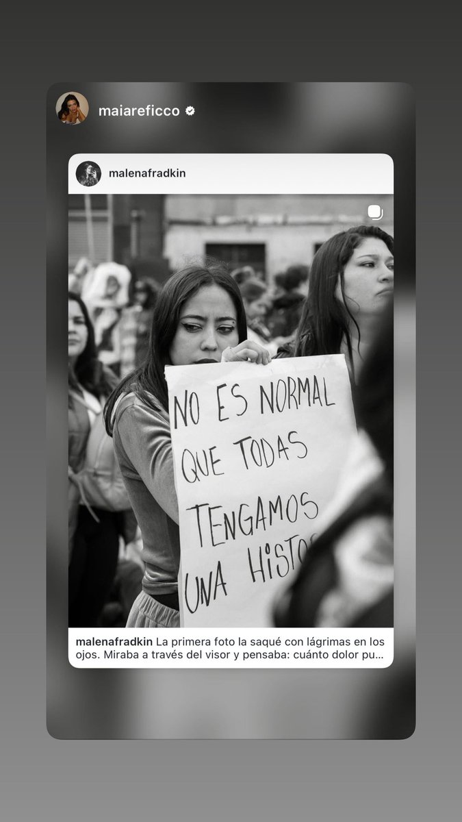 MRUpdating's tweet photo. Maia Reficco via Instagram Stories. https://t.co/hnsTT6ni69