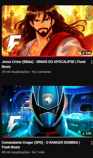 FlashBeatsManow's tweet photo. bora arredondar esse número de views ai galerinha
40K pra SINAIS DO APOCALIPSE
90K pra RANGER SOMBRA
Eu confio no potêncial de vocês
Obs: Muito obrigado por todo apoio de vocês! https://t.co/ZDBCuXoWQ3