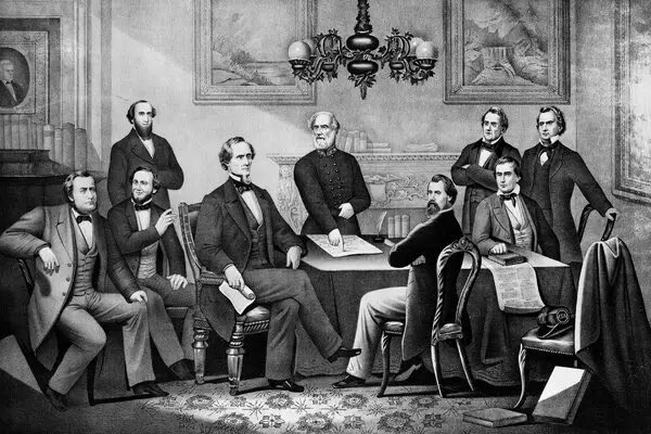 OrdLibertySim's tweet photo. 🚨BREAKING!!🚨

The south is voting to SECEDE from the Union at the 2nd Charleston Convention!! 
They are rejecting the election of “Lying” Abraham Lincoln and are planning to leave the union to persevere slavery!!! https://t.co/YyRg5zDrhu