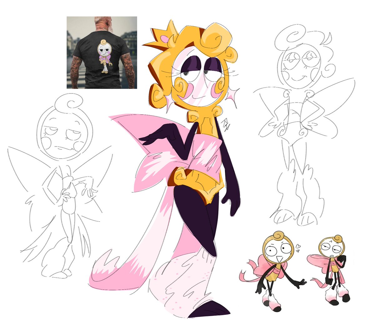 RubberHose5's tweet photo. i love Glisten so much hes one of my highest faves and kins but good god i hate drawing him hes so ugly i cant make him look right 
#dandysworld #dandysworldglisten https://t.co/UmLF7NgtA1