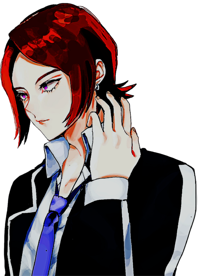 darkvcid's tweet photo. ㅤ 
ㅤ𝐕𝐈𝐒𝐔𝐀𝐋  ⸺ 𝐀𝐋𝐓  𝐅𝐂  Tatsuya Suou  ( Persona 2: Innocent Sin ).
ㅤ https://t.co/Ntgzup5GSi