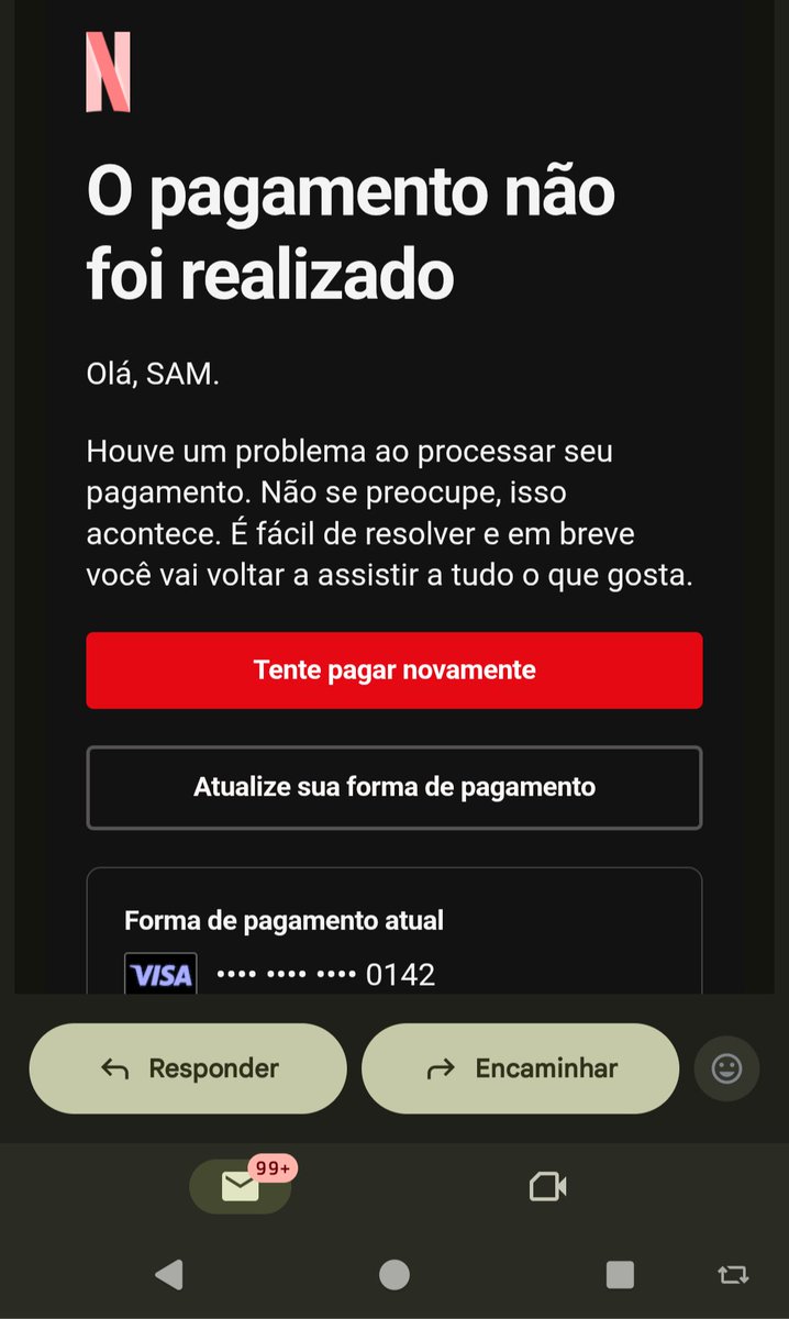 sam_sam02898582's tweet photo. O dona @NetflixBrasil , sou CLT aguente ai até o 5° dia útil! 
Não tenho pás! 🥲 https://t.co/dbeEneeoVJ