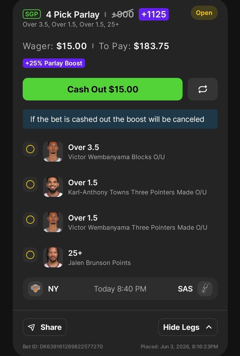 impulse020's tweet photo. +1125 Spurs Knicks Game 1, 0.5U/$15 https://t.co/HZ6OK2WtPU