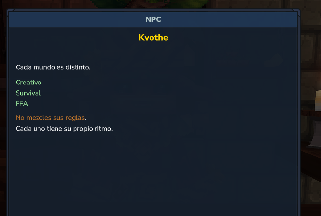 MinETSIIsv's tweet photo. ¡Los NPCs han vuelto, en forma de chapa!

Además les hemos metido una pequeña mejora (aún se tiene que desplegar por el resto de NPCs ya que recién hemos actualizado el plugin) facilitando la interactuación con ellos, pudiendo ahora ejecutar comandos o abrir enlaces.

Si se os ocurre alguna otra mejora que meter, ya sabéis ( ͡° ͜ʖ ͡°)