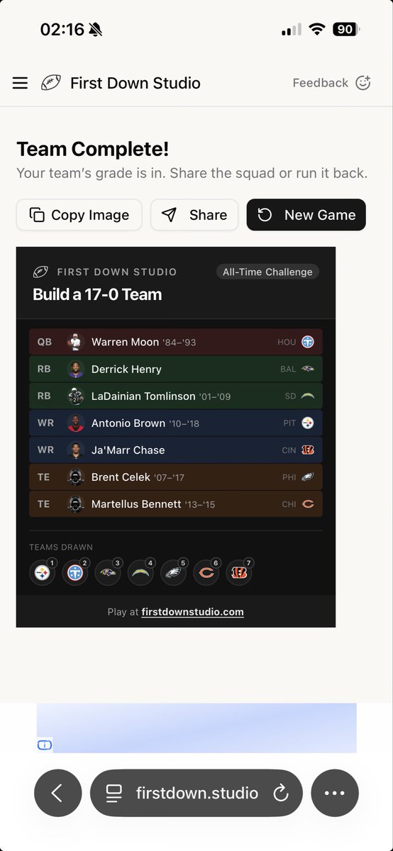 Biso_Fly's tweet photo. @alwaysrebuild the team grade and projected record isn’t showing up when using safari on iPhone. Also TO doesn’t show up for Eagles and Shannon Sharpe doesn’t show up for Baltimore Ravens https://t.co/iNcpCikmtM