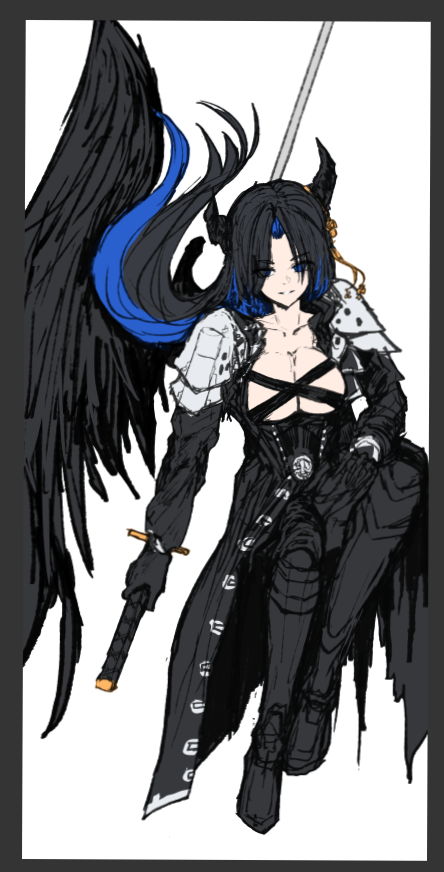 セフィロス 「」|advarcherのイラスト