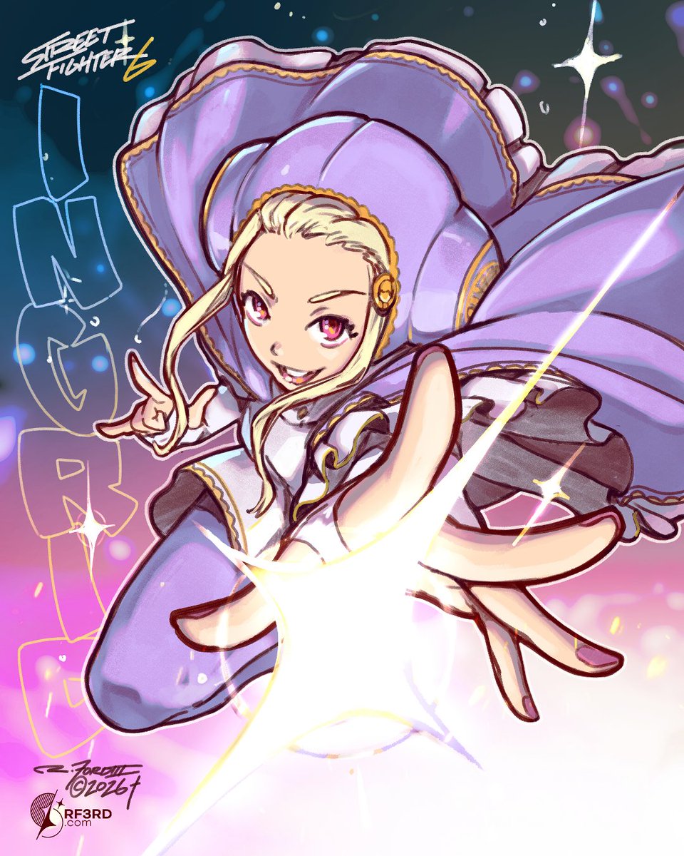 rf3rd's tweet photo. Ingrid!!!!
Making her return in Street Fighter 6, I thought I would do an illustration for her release.
Started yesterday during my Twitch stream and wrapped up this morning.
#rf3rd #Capcomcreators #Capcom #Streetfighter6 https://t.co/AspCvxw1Jv