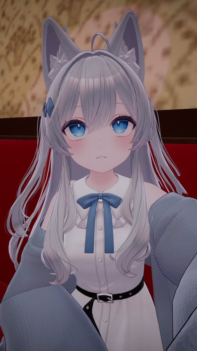 ichigomelon_vrc's tweet photo. フェイストラッキング付けてみたらお口がへになる https://t.co/UvZCBuIKb3