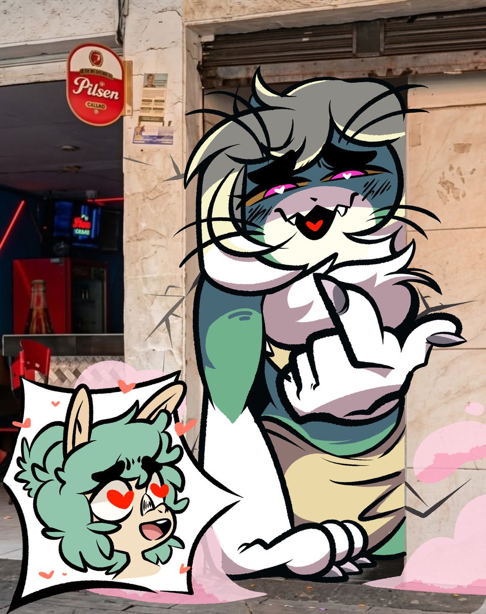 PocketArtistt's tweet photo. Tefnuta wants to try the meme :3
Mind squeezing in?

#diives #Tefnuta #SizeTwitter #Giantess https://t.co/jfzW5eDbX2
