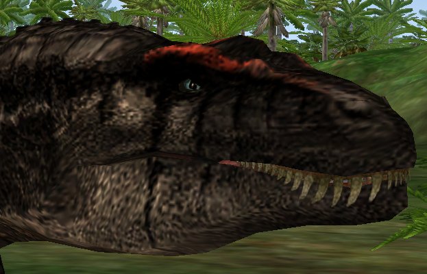 Hazzrdus's tweet photo. Recently I found that the JPOG Carchar and the Primal Carnage Rex share the same sound clip to make their iconic roars. I think finds like that are so fun! 

Have you ever found something similar? https://t.co/jkkpYFBrzE