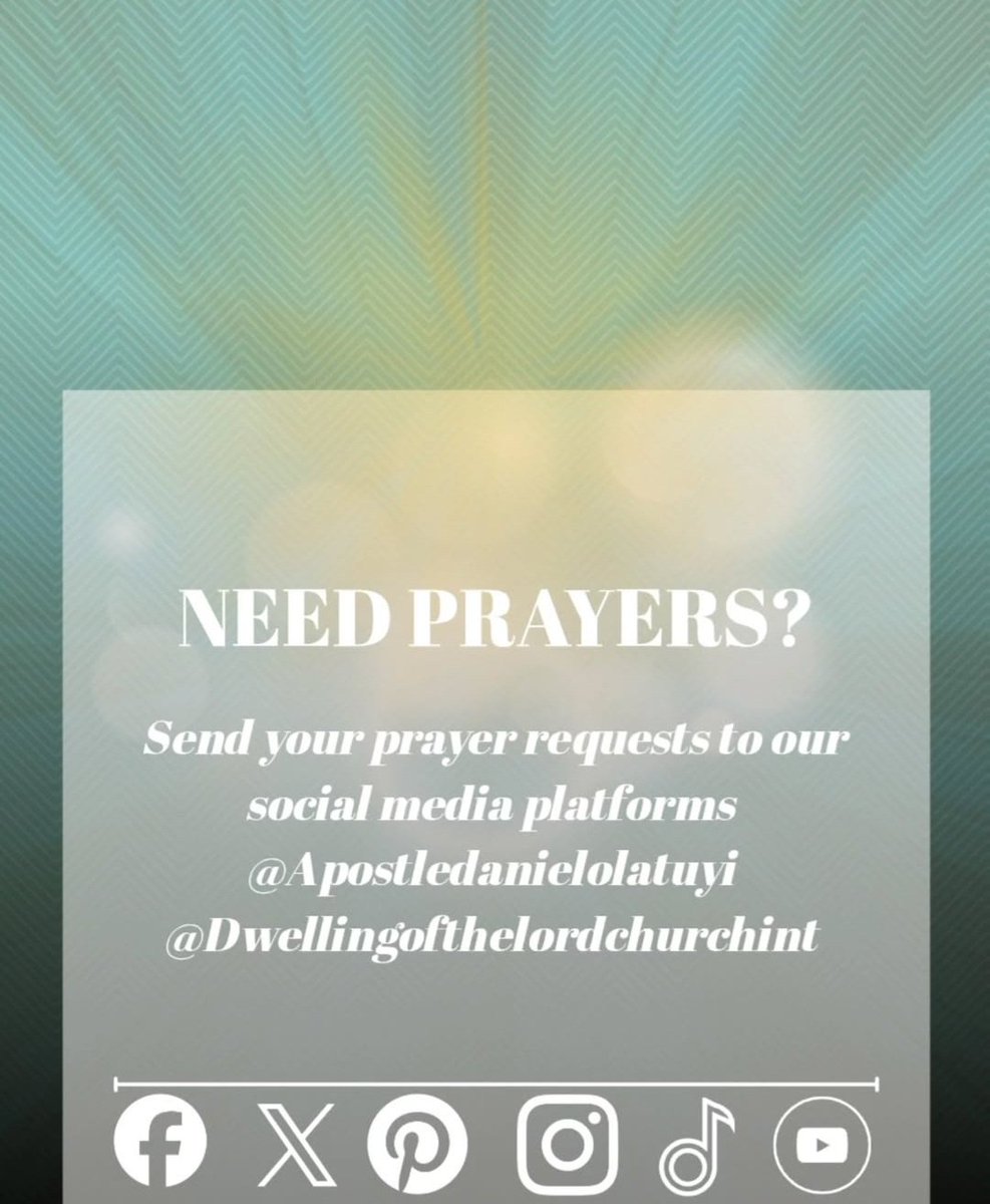 DanielOlatuyi's tweet photo. We declare that poverty has no place in our lives, and that Your blessings, favor, and provision will follow us all the days of our lives.

In Jesus' mighty name, Amen. ✨🙌

#Prayer #Provision #GodOurProvider https://t.co/AUNSNVxwnr