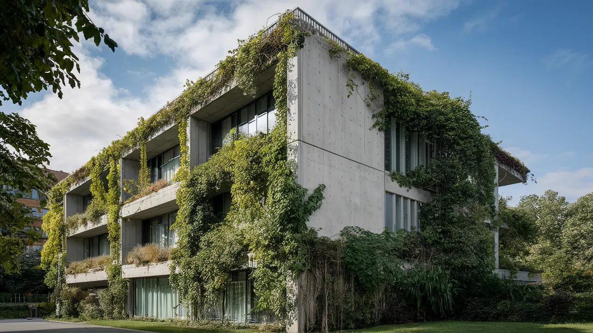 StatisticUrban's tweet photo. Eco-brutalism does go hard. https://t.co/L139t2dwwz
