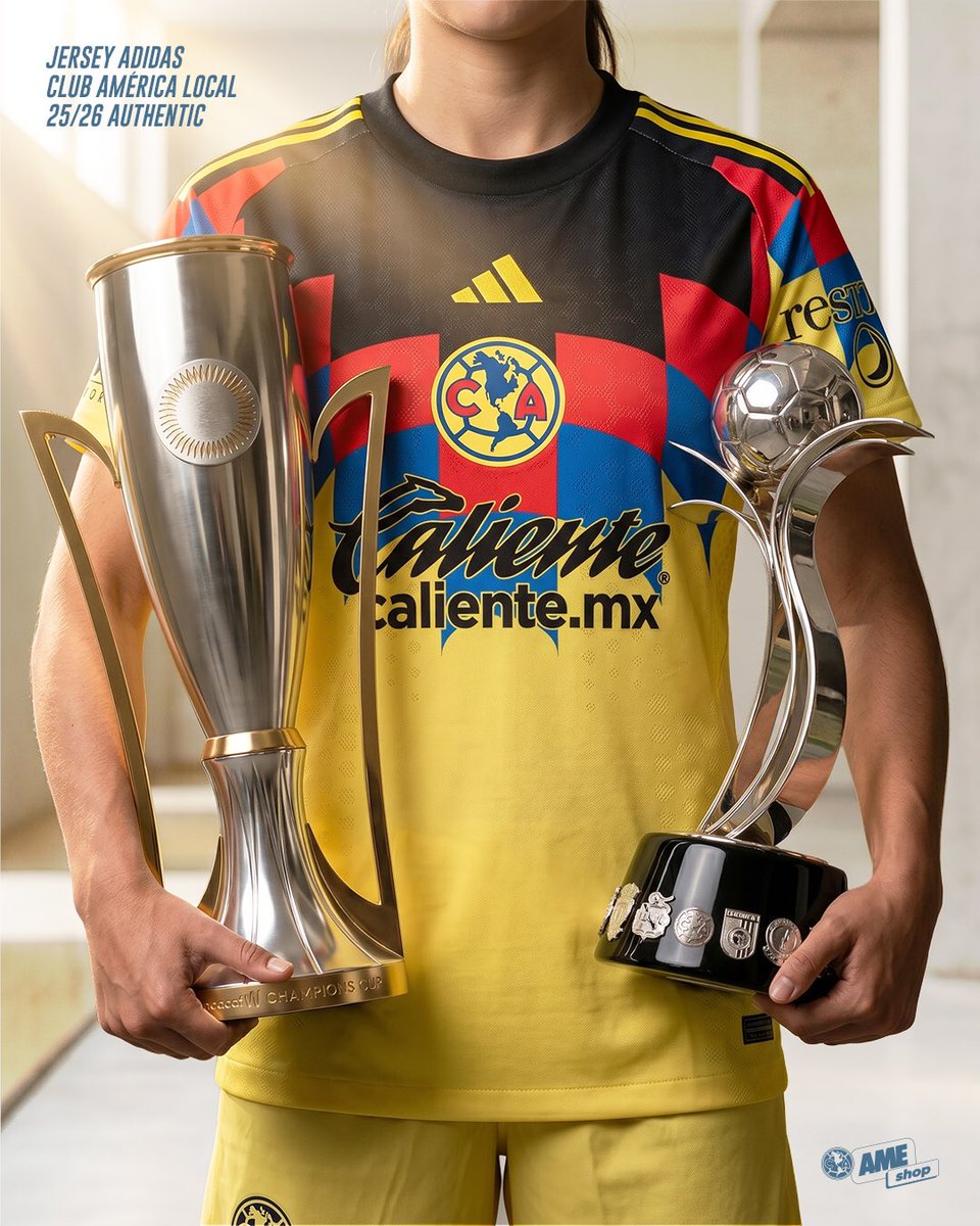 AmeShopMx's tweet photo. Un doblete histórico no podría entenderse sin un plumaje de época. 🏆🏆

Consigue el jersey local del Club América aquí https://t.co/aMJUNQlWcl 🦅 https://t.co/iwdNY6PXvF