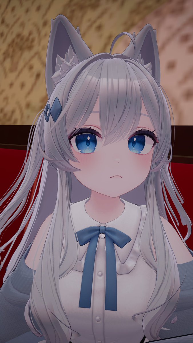 ichigomelon_vrc's tweet photo. フェイストラッキング付けてみたらお口がへになる https://t.co/UvZCBuIKb3
