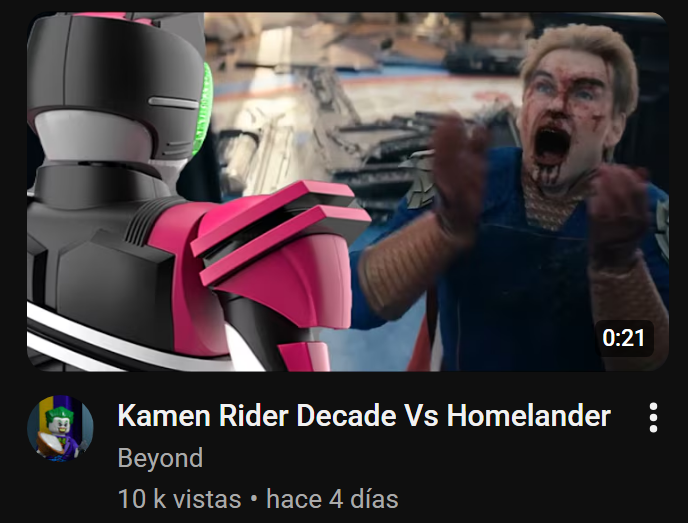DecadeWay's tweet photo. PORQUE ME APARECIO ESTO EN YOUTUBE CUALQUIERA https://t.co/qygfg6UjFZ