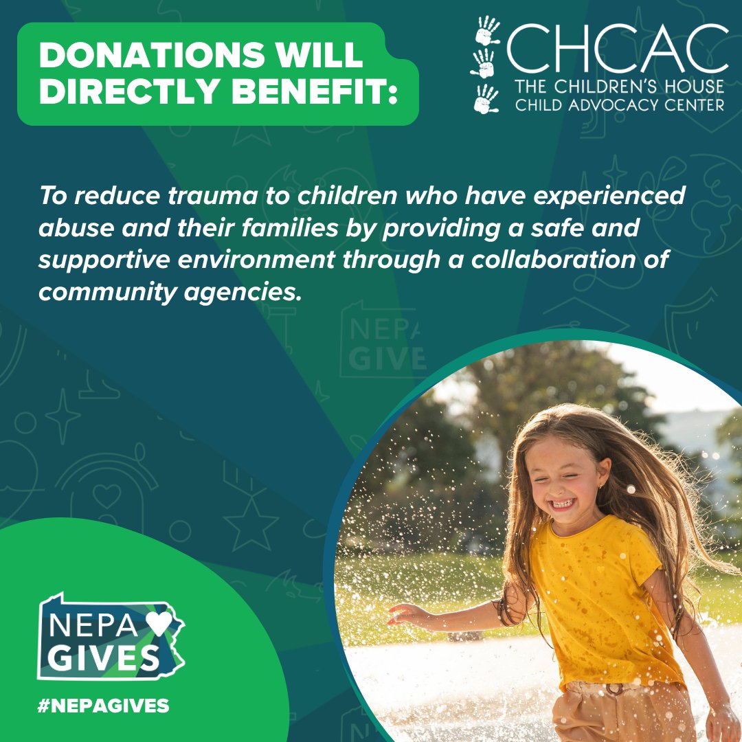CH_CAC's tweet photo. Did you know?

The Children's House receives only $50,000 annually in state funding and must raise more than $300,000 each year to continue serving children and families.

Every gift helps bridge that gap.

🔗 https://t.co/jWAs1x3Qbt

#NEPAGives #ChildrensHouseCAC https://t.co/8vGxUAWFLI