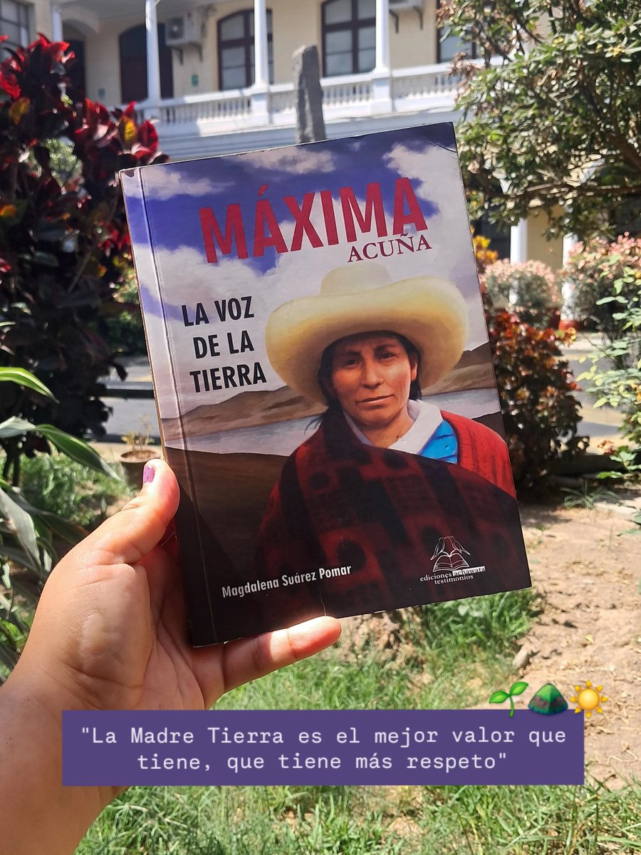 achawata's tweet photo. Máxima Acuña, la voz de la tierra 🌎 https://t.co/CvumjLuOwl