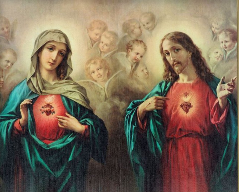 Totvs_tuus51320's tweet photo. "The most efficacious way to have devotion to The Sacred Heart of Jesus is through the Inmaculate Heart of Mary."

--𝑺𝒕. 𝑴𝒂𝒓𝒈𝒂𝒓𝒆𝒕 𝑴𝒂𝒓𝒚 𝑨𝒍𝒂𝒄𝒐𝒒𝒖𝒆 https://t.co/1AEUL9PUQy