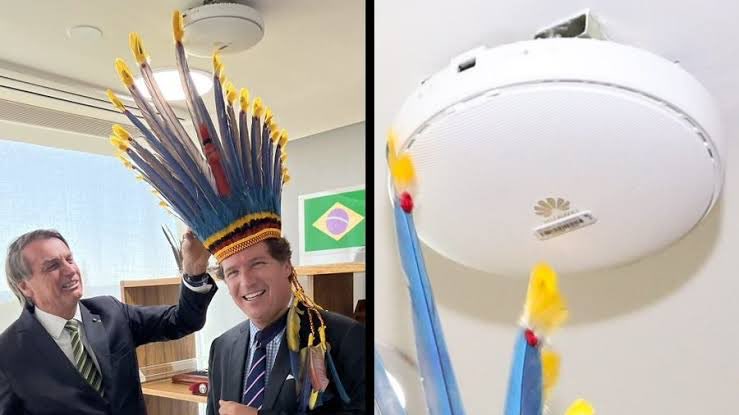 RodBot8's tweet photo. @pierre_160754 Veja a marca do modem de wifi q estava na sala presidencial na época do micto https://t.co/7Gm4oJBZDP