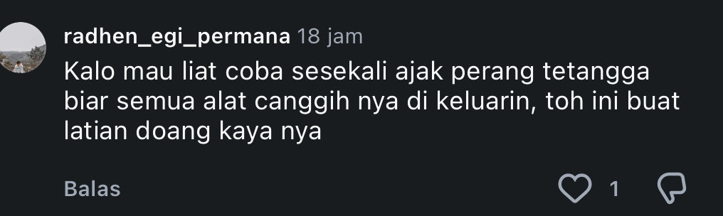 MangTejho's tweet photo. @TalismanGaruda1 WWKWKWKKWKW komennya orang” gada otak semua, ngajakin perang tetangga dikira kalau perang warga sipil kebal peluru gitu? Gak liat di Ukraina lagi tidur kena Iskander https://t.co/xRXkCyvthQ