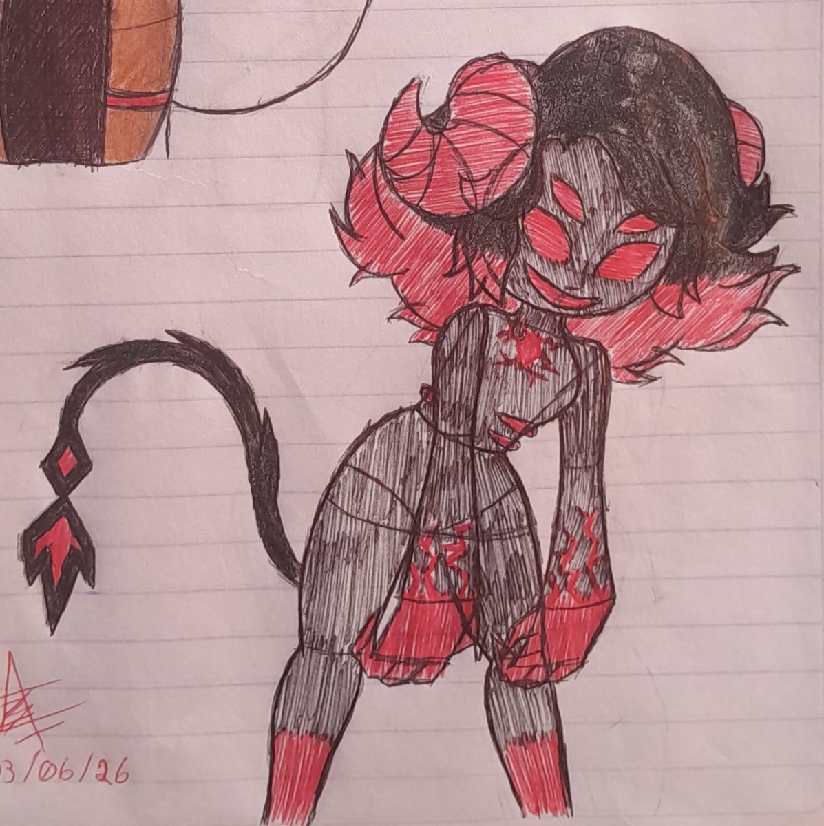 mooniediaz25's tweet photo. Alright, let me introduce you to my Lucy Morningstar!! God, it feels good to be drawing again...
#illustration #ocart #oc #drawing #artinprogress #tradicionalart #originalcharacter #BLOODYS #artwork #artstyle #smallacount #WIP #diariodeprogreso https://t.co/XxZzhxj6h6