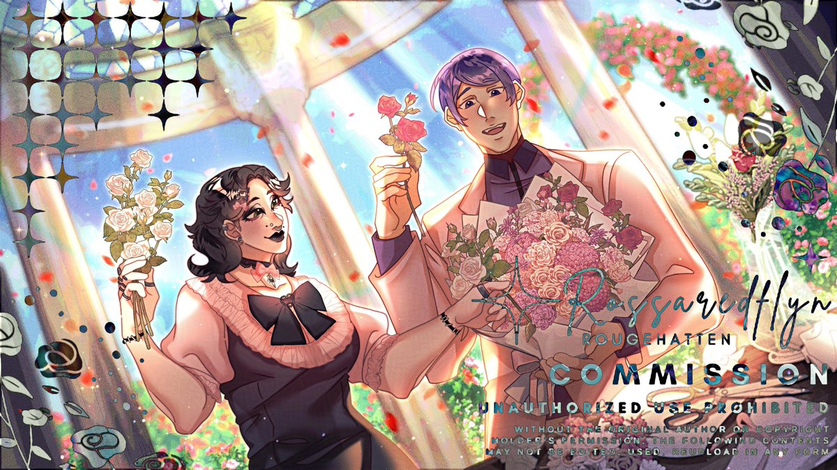 rossaredflyn's tweet photo. ♥️ + 🔃 are very appreciated!

Cell-shaded full illustration for Vikkie, thank you so much for commissioning! 🌹
#vgenartist #vgencomms #vgenopen https://t.co/Vv4xjIbXfr