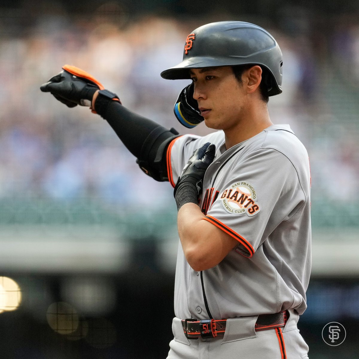 SFGiants's tweet photo. At 11 games, Jung Hoo Lee's hit streak has tied a career high and is currently the longest active streak in @MLB 👏 https://t.co/d6gYw0OPwf