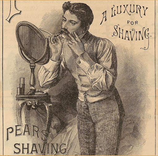 CherylAnneStapp's tweet photo. Advice on shaving from Gentlemen’s Book of Etiquette, 1875: “High-quality razors need no stropping. A gent should have a set of 7, one for each day of the week, so that no one of them will be used too much.”  #writingtips  #romancewriters https://t.co/ikeYZwGUkO
