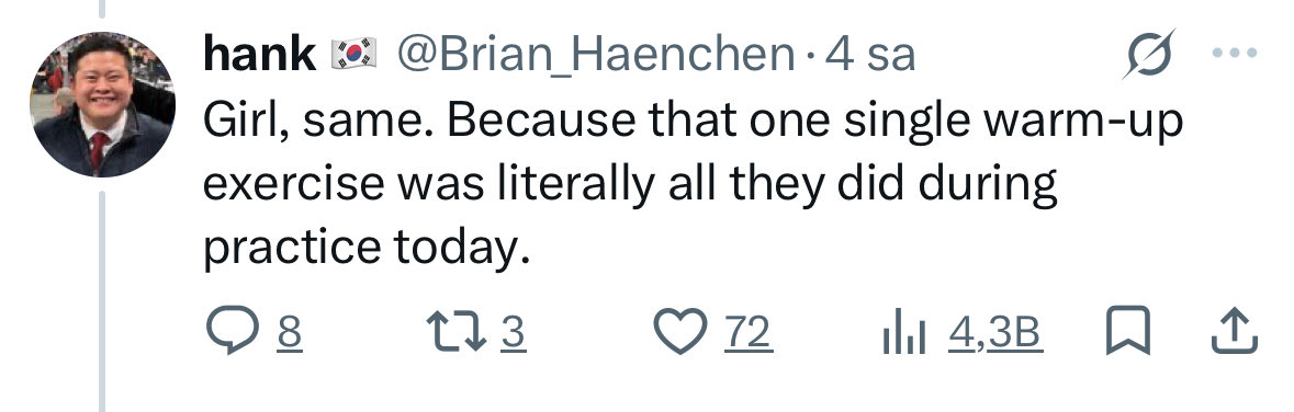 ssacc22's tweet photo. I know not one reporter isnt asking shit but at least he’s funny https://t.co/cQffqnT62y